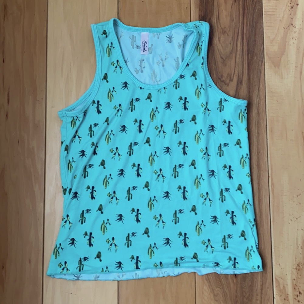 Cactus tank top sleepshirt